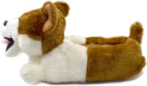 Millffy Classic Bunny Slippers Adult Sized Plush Slippers Kids Size Animal Slippers Shepherd Dog Corgi Costume Footwear