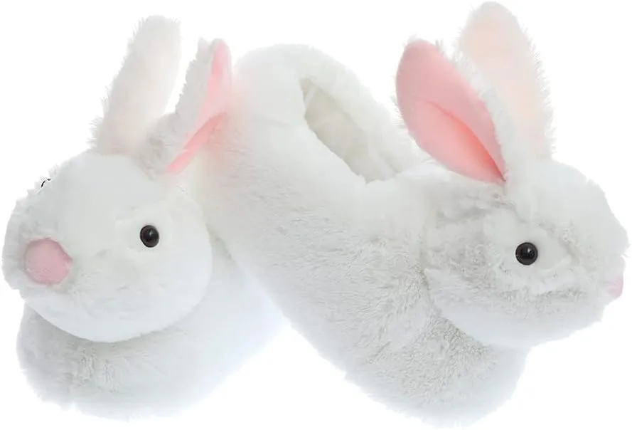 Millffy Classic Bunny Slippers Adult Sized Plush Slippers Kids Size Animal Slippers Shepherd Dog Corgi Costume Footwear