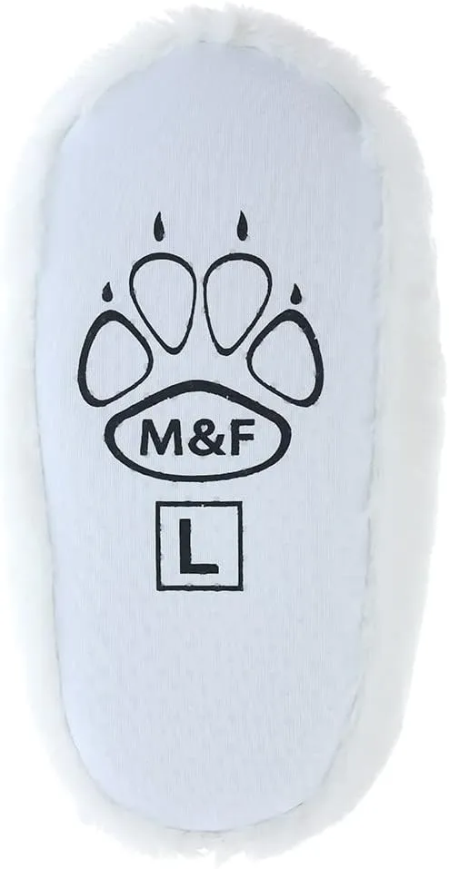 Millffy Classic Bunny Slippers Adult Sized Plush Slippers Kids Size Animal Slippers Shepherd Dog Corgi Costume Footwear