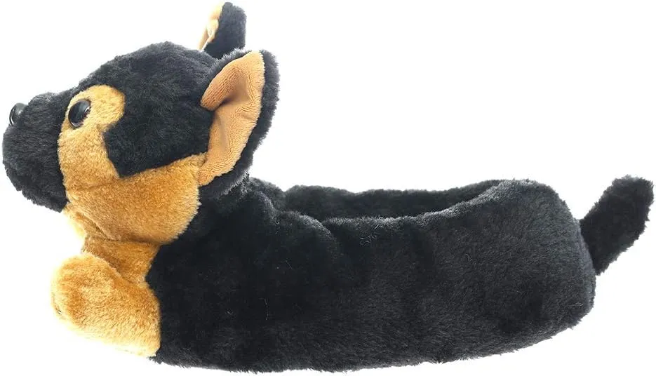 Millffy Classic Bunny Slippers Adult Sized Plush Slippers Kids Size Animal Slippers Shepherd Dog Corgi Costume Footwear