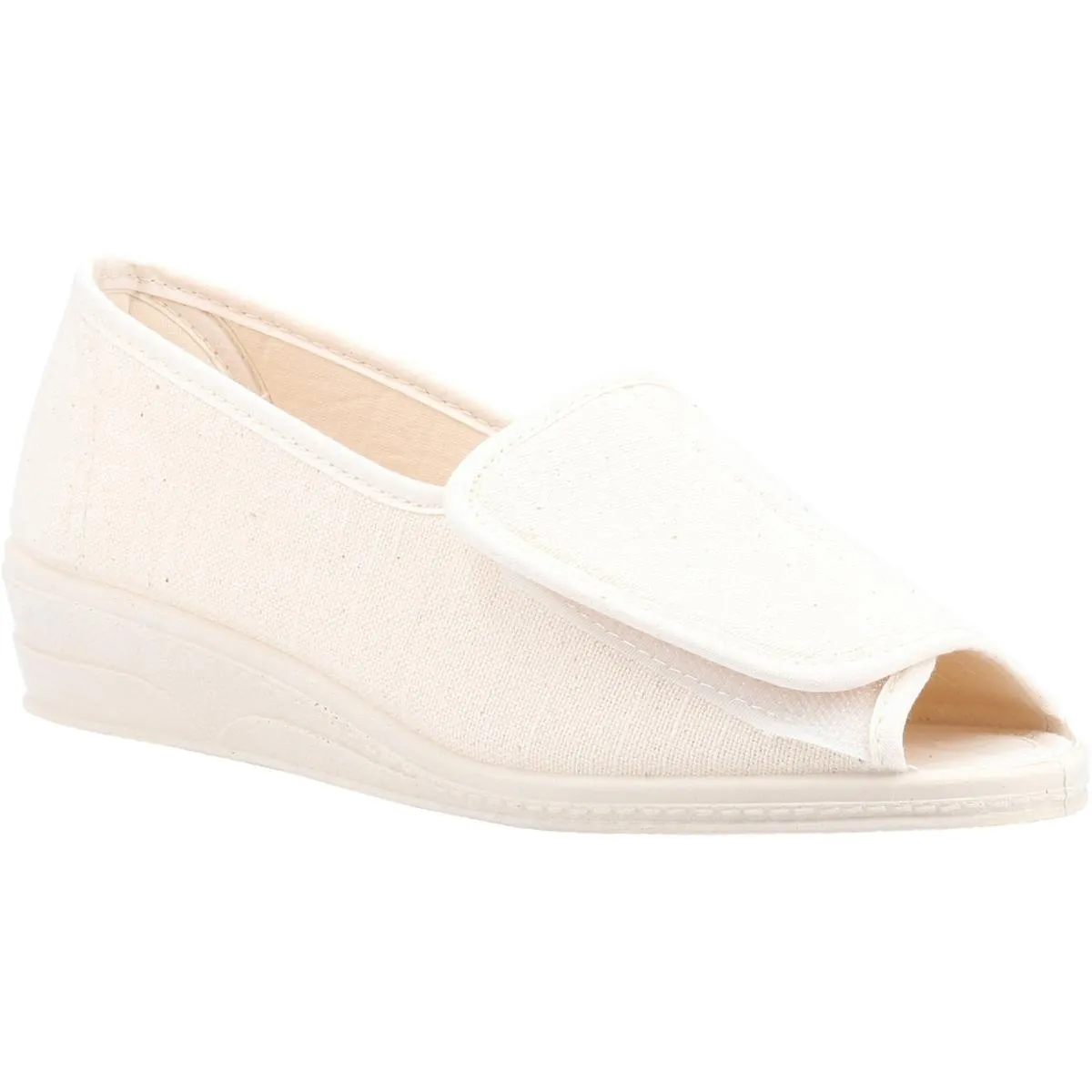 Mirak Quimper Canvas Sandal Beige