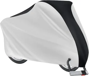Motorcycle Cover for Daelim VS 125 Evolution Scooter Cycle Moped Cover Anti-UV Moped Cover with Lock Holes Windproof Buckle and Elastic Hem,B1-200x85x110