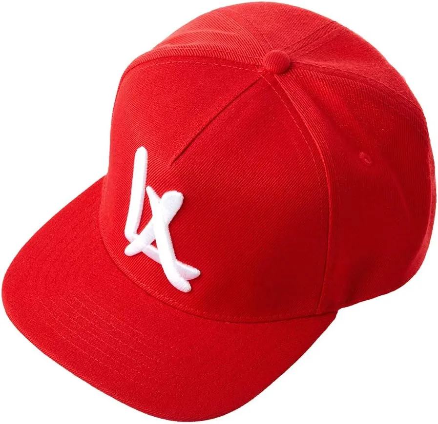 N10 Classic Punk Hip-Hop Baseball Cap,Flat-Brimmed Hat,100% Cotton Adjustable Snapback Hat for Men Or Women