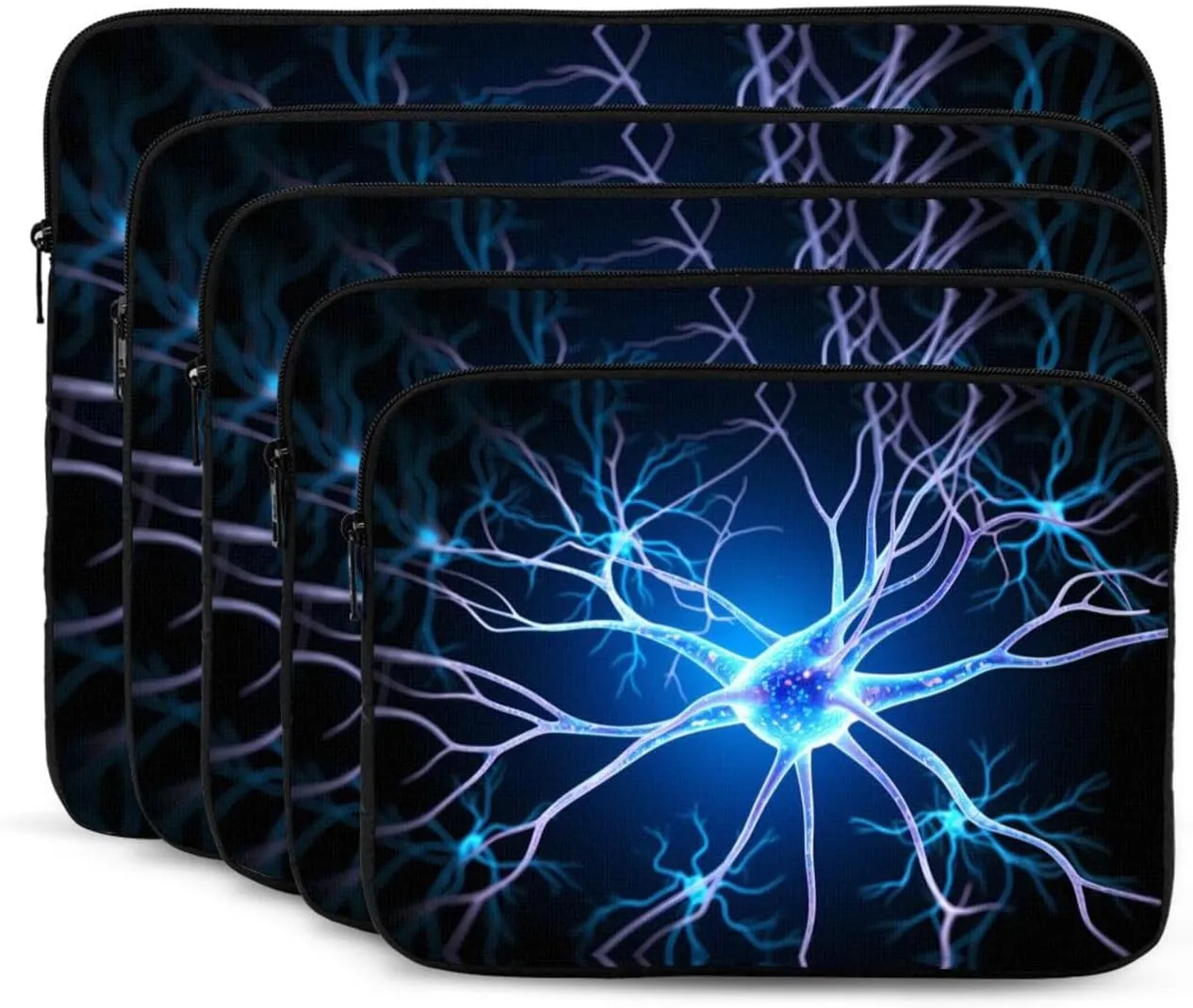 Neuron Extensions Laptop Sleeve Case 13 Inch Suitable for Notebook Computer Tablet Traveling Carrying Simple Case