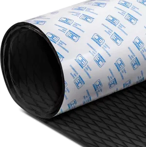 OCEANBROAD Self-Adhesive 96''x16''/23''/38''/47'' Camouflage Boat Flooring Non-Slip Traction Pad EVA Foam Sheet for Jon Boat Surfboard SUP Board Kayak, Camo Black/Blue/Green/Brown/Yellow/Gray