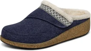 Orthofeet Women's Orthopedic Slippers for Plantar Fasciitis Relief Clara