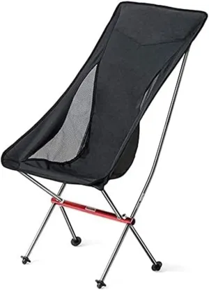 Outdoor Camp Chair Portable Fishing Chairs Outdoor Camping High Back Chair Ultralight Seater for Festivals Garden Beach BBQ s