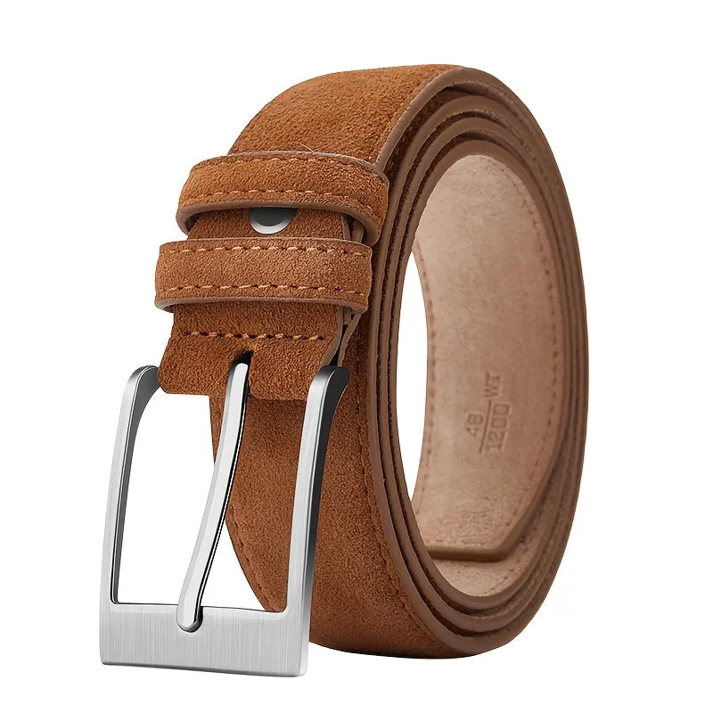 Oyifan Soft Fleece Oxford Fabric Belt Vintage Style Men's Dress and Jeans Belt