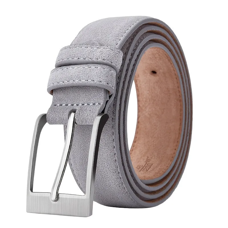 Oyifan Soft Fleece Oxford Fabric Belt Vintage Style Men's Dress and Jeans Belt