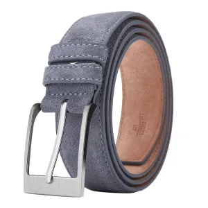 Oyifan Soft Fleece Oxford Fabric Belt Vintage Style Men's Dress and Jeans Belt