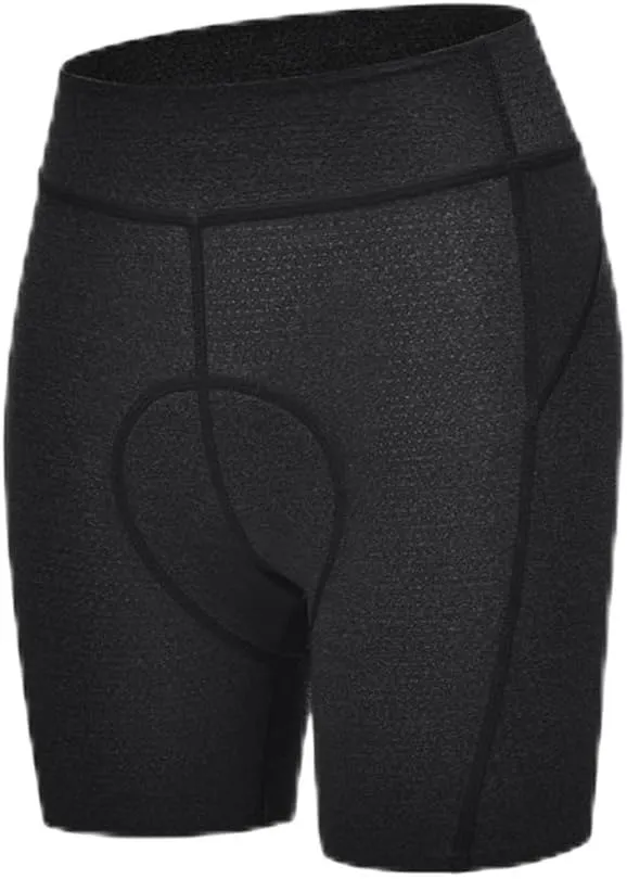 Padded Bike Shorts Women Cycling Underwear Bicycle Biking Biker Short with 4D Padding Super Lightweight Breathable
