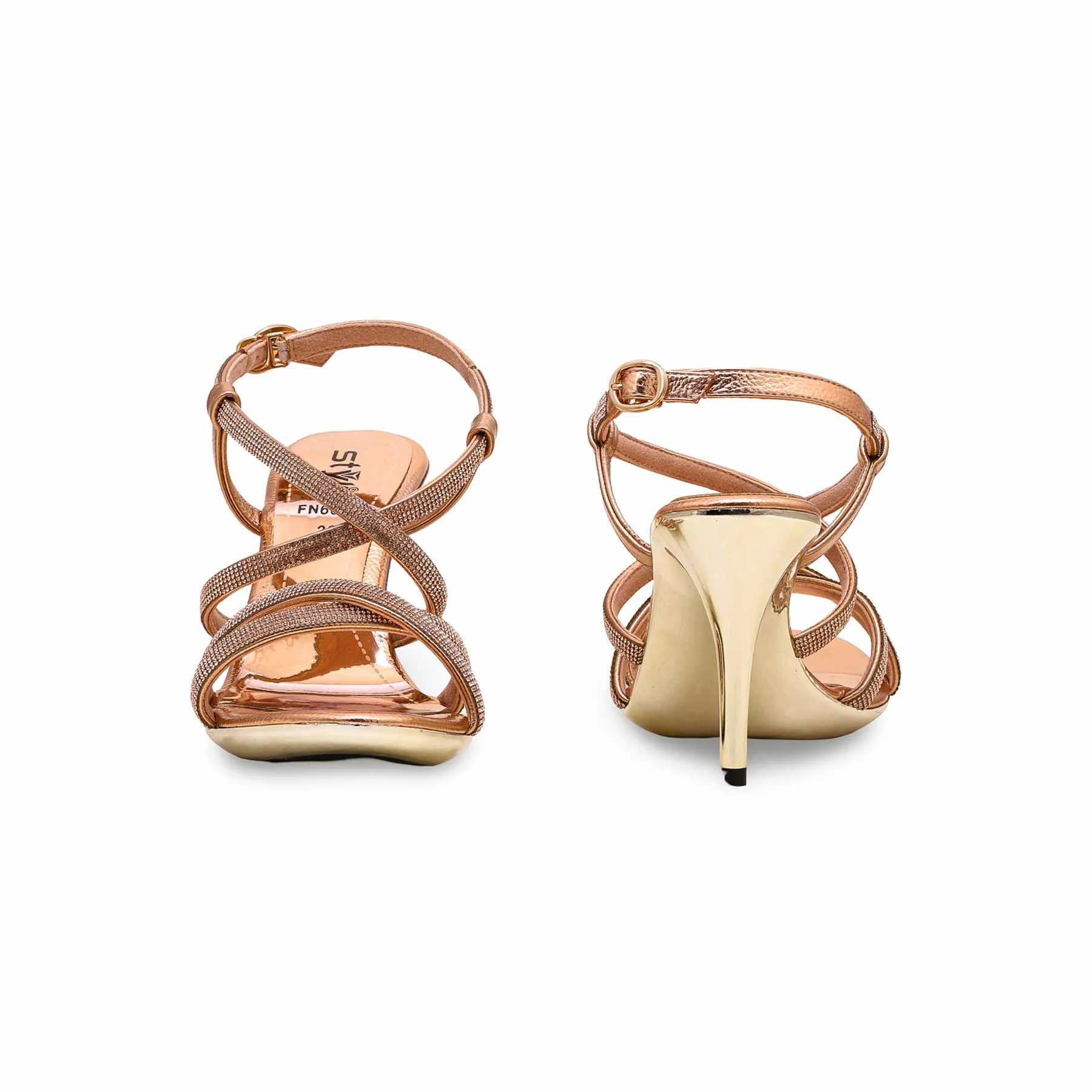 Peach Bridal Sandal FN6060