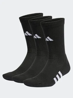 Performance Cushioned Crew Socks 3 Pack Unisex