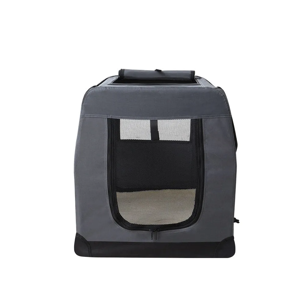 Pet Carrier Soft Crate Dog Cat Travel 60X42Cm Foldable Car M