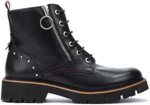 PIKOLINOS Flat Ankle Boots Leather Vicar for Woman