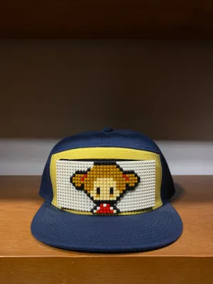 Pixel flat cap
