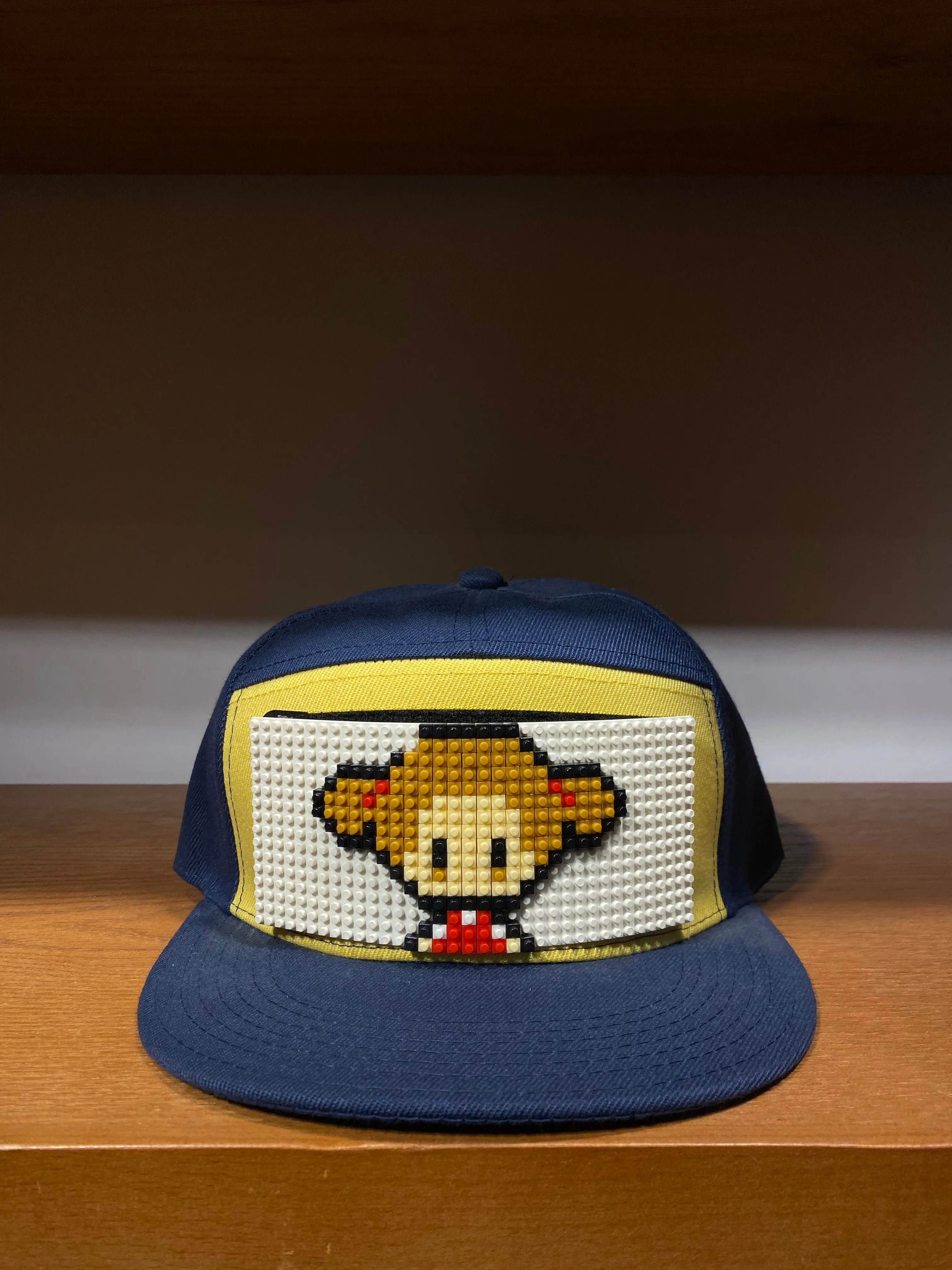 Pixel flat cap