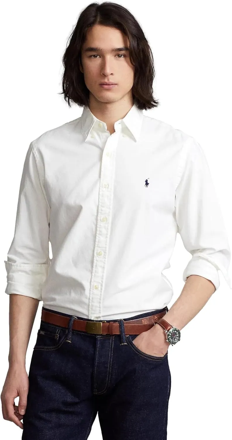 Polo Ralph Lauren Men's Classic Long Sleeve Oxford Shirt