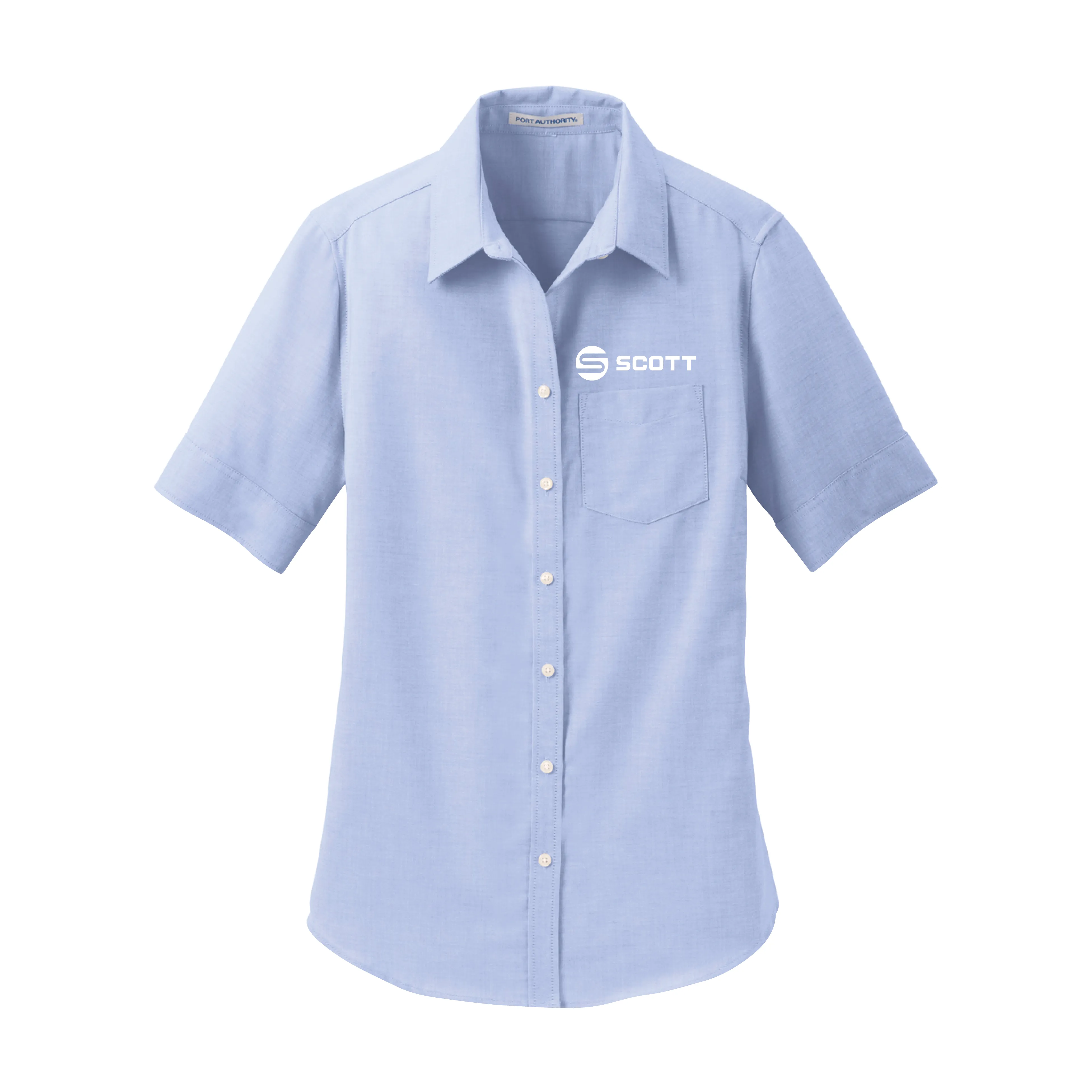 Port Authority® Ladies Short Sleeve SuperPro™ Oxford Shirt
