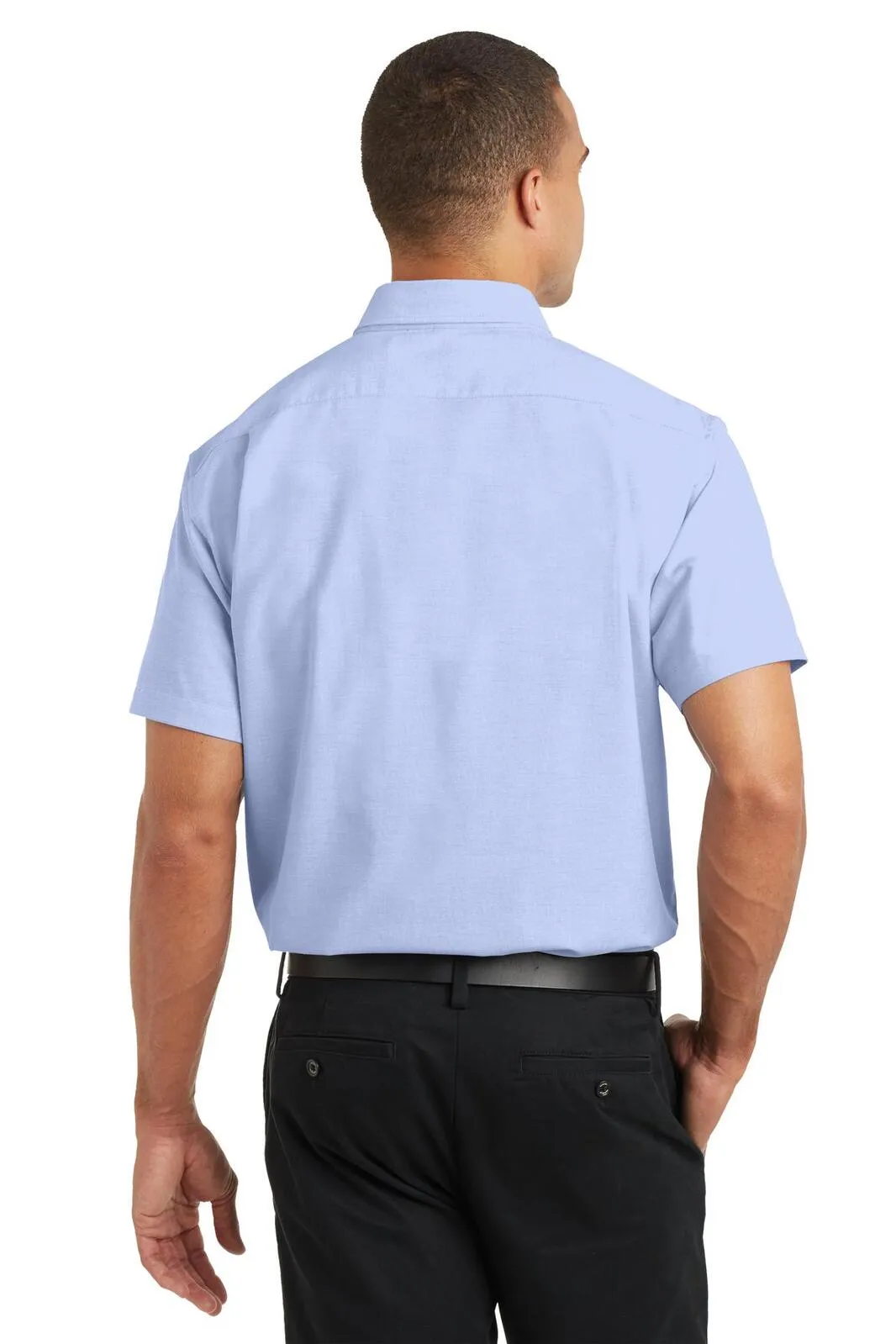 Port Authority Short Sleeve SuperPro Oxford Shirt. S659