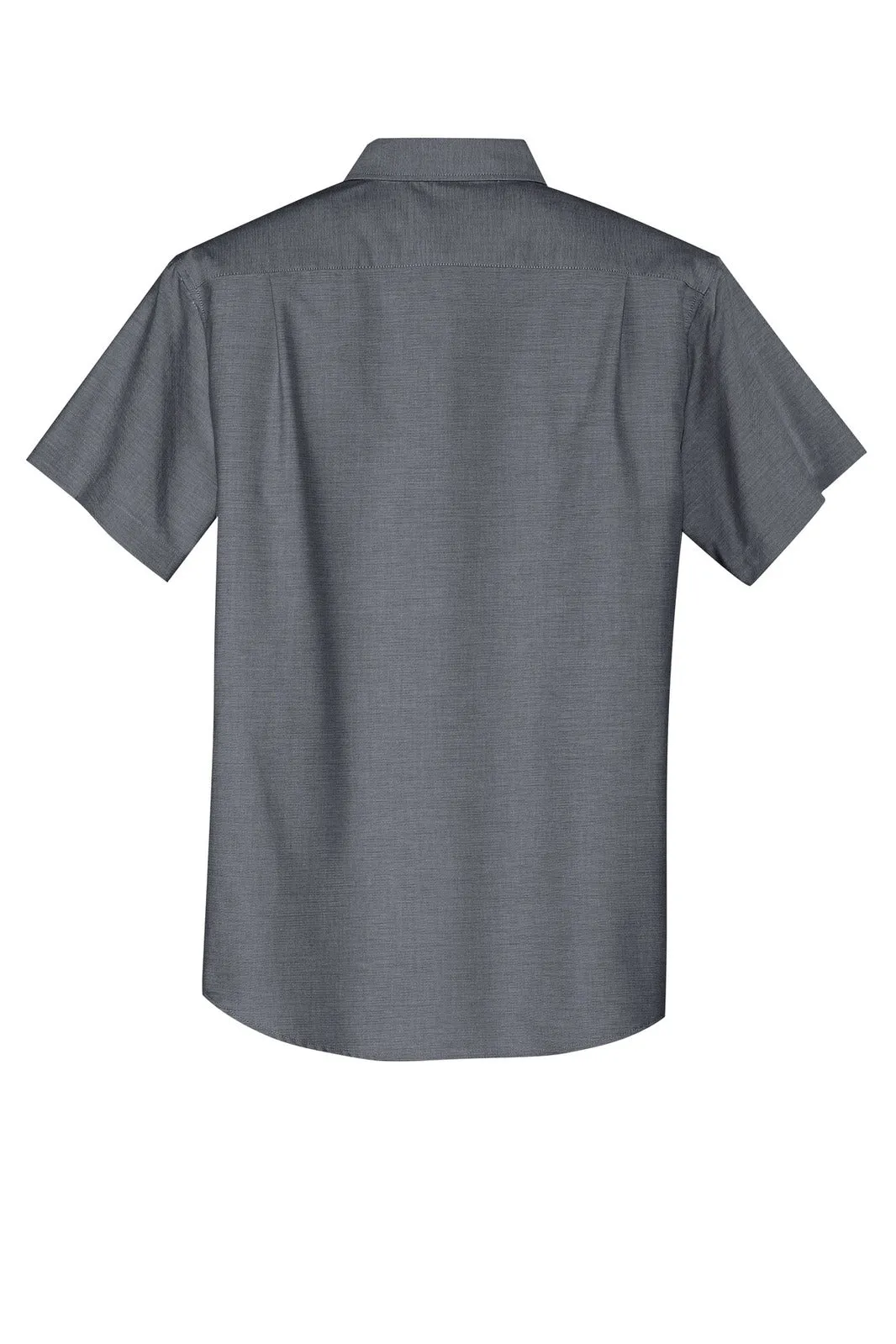 Port Authority Short Sleeve SuperPro Oxford Shirt. S659