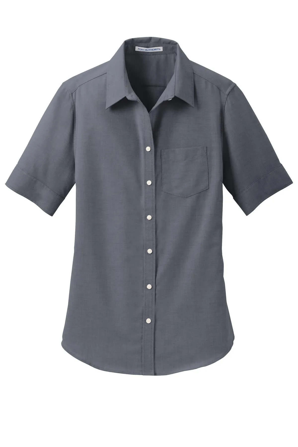 Port Authority® Women's Short Sleeve SuperPro Oxford Shirt
