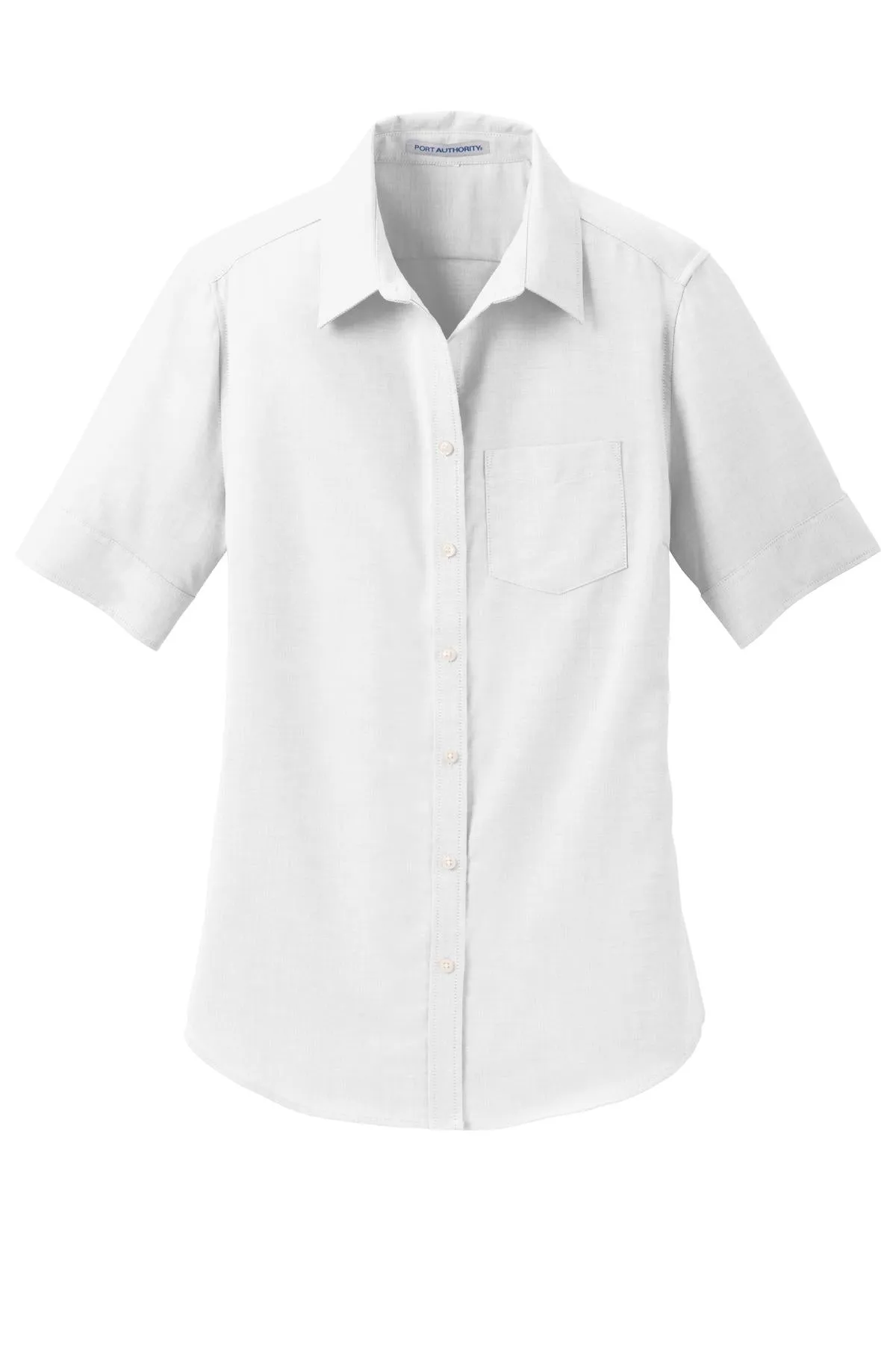 Port Authority® Women's Short Sleeve SuperPro Oxford Shirt
