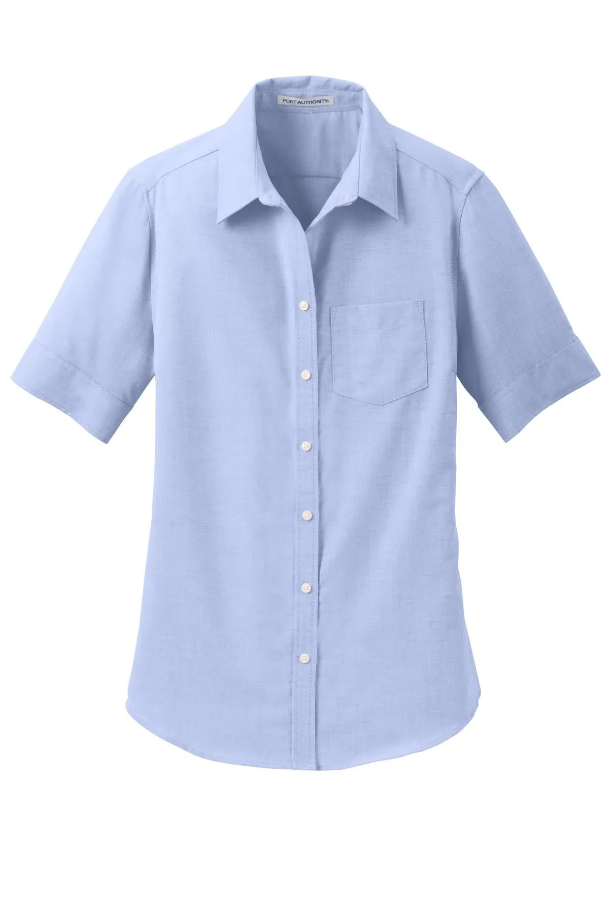 Port Authority® Women's Short Sleeve SuperPro Oxford Shirt