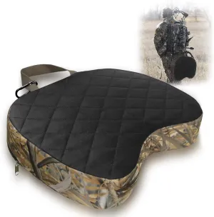 Portable Hunting Seat Cushion, 11.4 x 15.7 x 2.8in Thickening Lightweight Outdoor Cushion, Waterproof Sponge Dirty Proof Pad for Hunting, Camping, Stadium, Outdoor Sports, Fishing