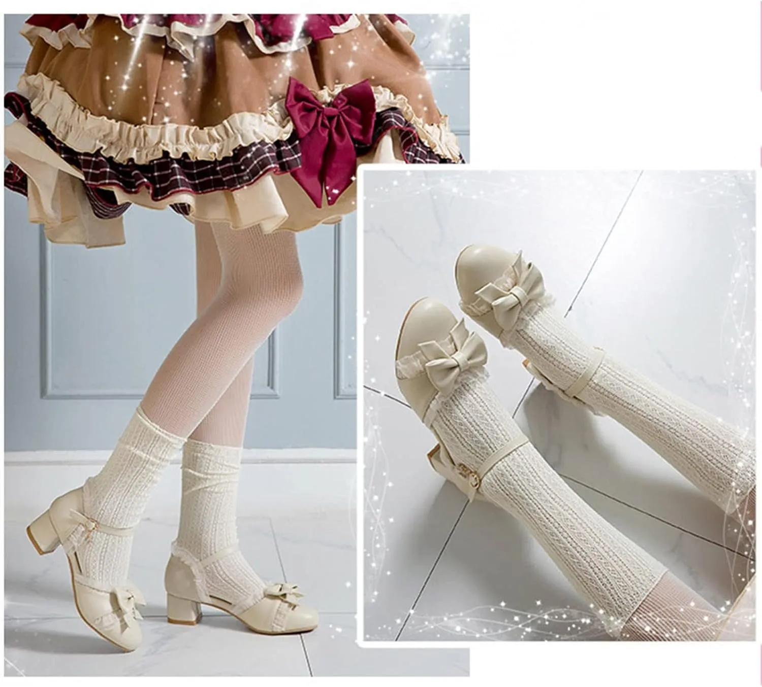 Princess Costumes Shoes, Cosplay Birthday Party Dress Up Sandals for Girls, Toddler or Kids Wedding Sandals