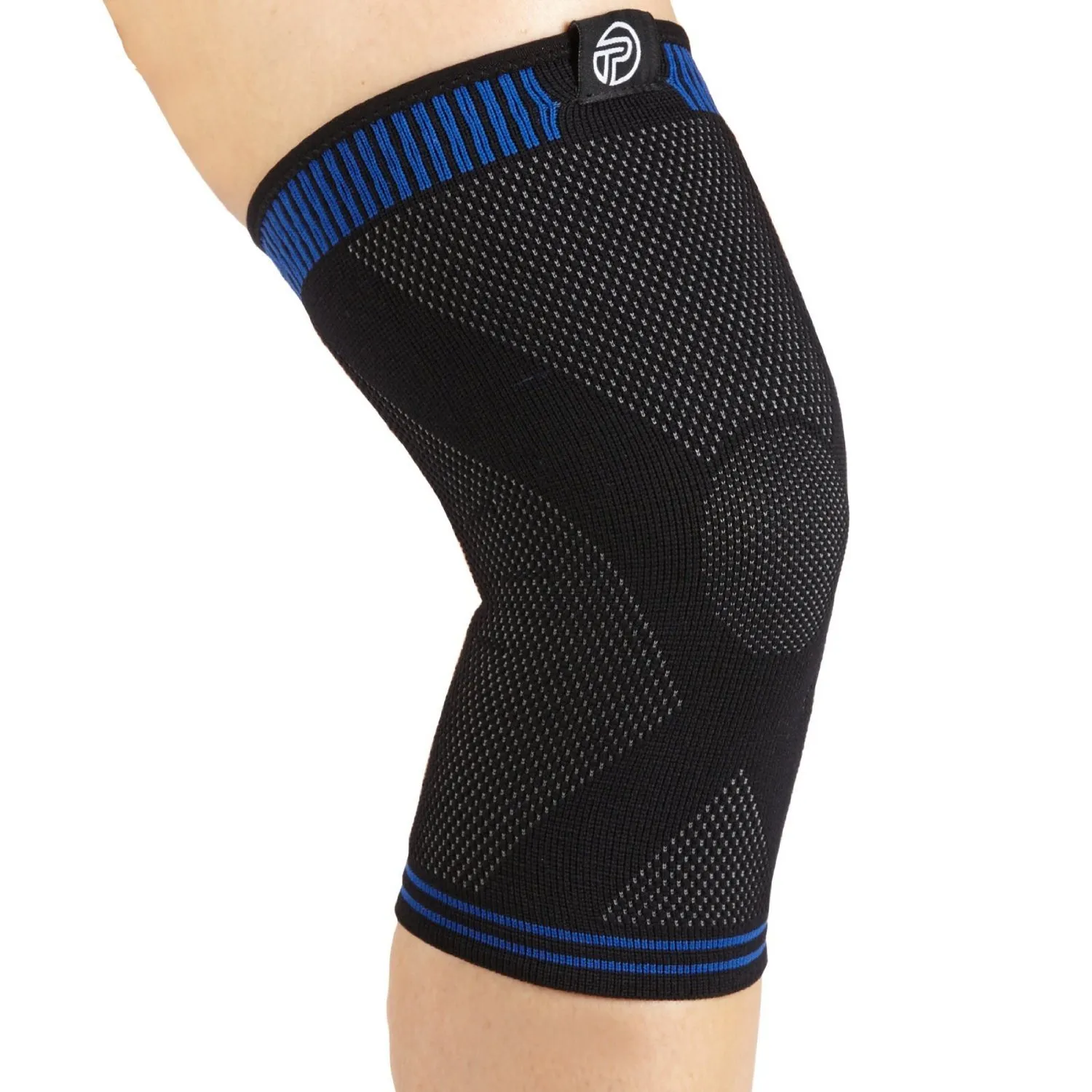 Pro-Tec Athletics 3D Flat Knee Support - Medium, Blue, Black