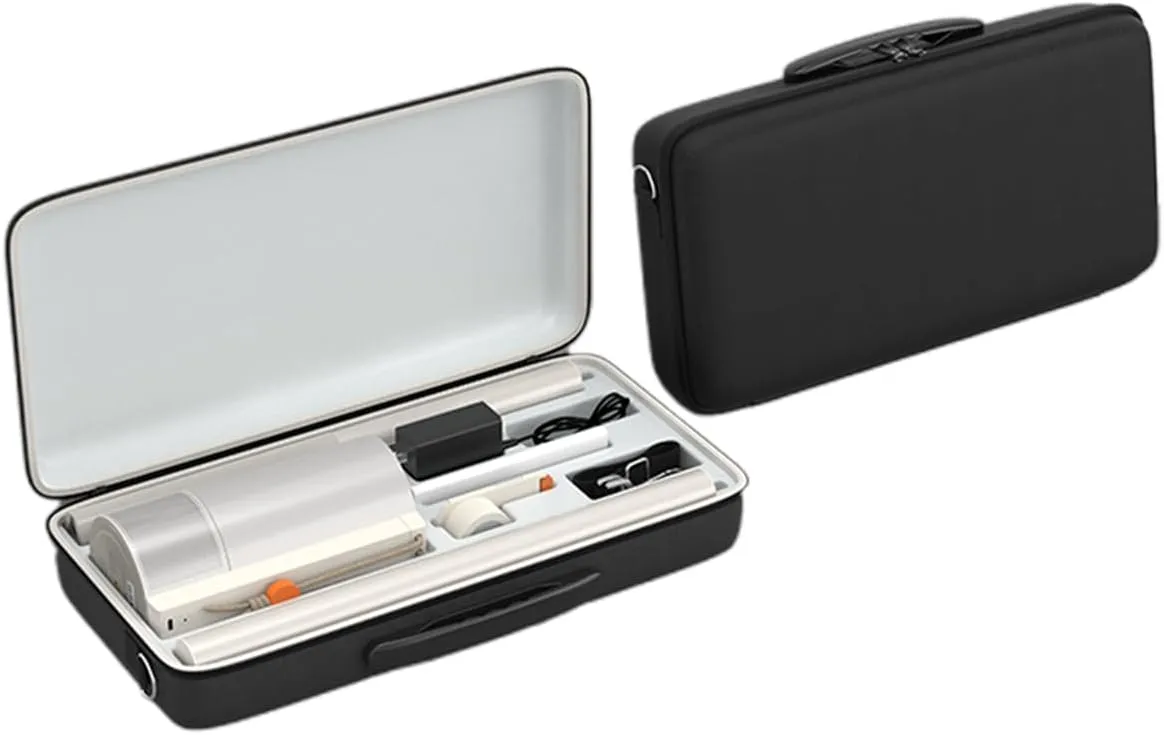 Projector Storage Carrying Case for XGIMI MOGO 3 Pro and Powerbase Stand, Hard EVA Portable Case Perfectly fits with MOGO 3 Pro, Accessories,Shock-Proof, Water-Proof, Drop-Proof