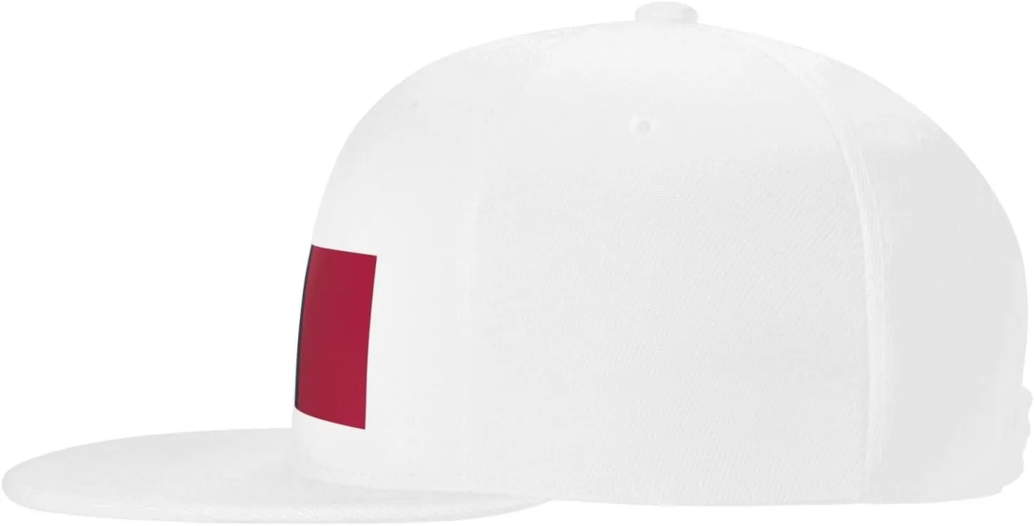 Proposed Flag for Saint Paris, Ohio Snapback Hat Adjustable Flat Bill Brim Baseball Cap for Men Women Hats