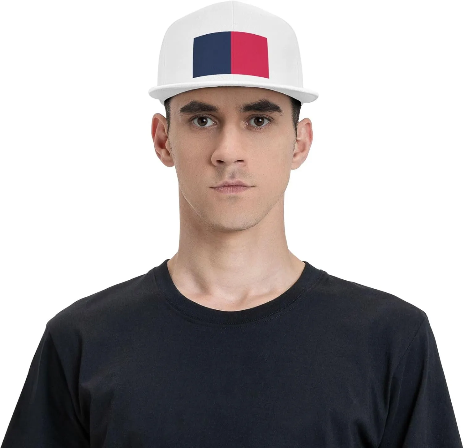 Proposed Flag for Saint Paris, Ohio Snapback Hat Adjustable Flat Bill Brim Baseball Cap for Men Women Hats