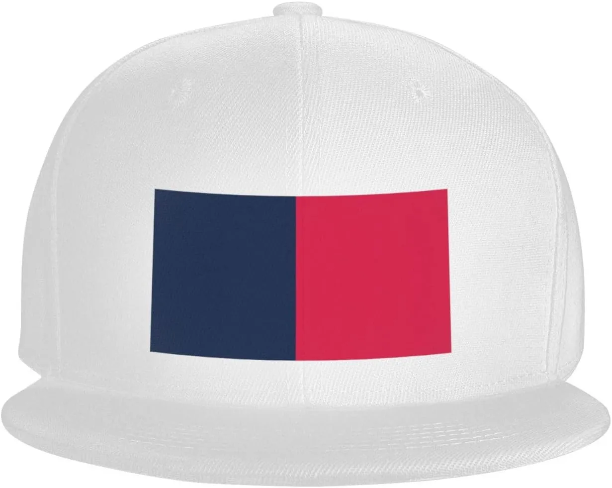 Proposed Flag for Saint Paris, Ohio Snapback Hat Adjustable Flat Bill Brim Baseball Cap for Men Women Hats