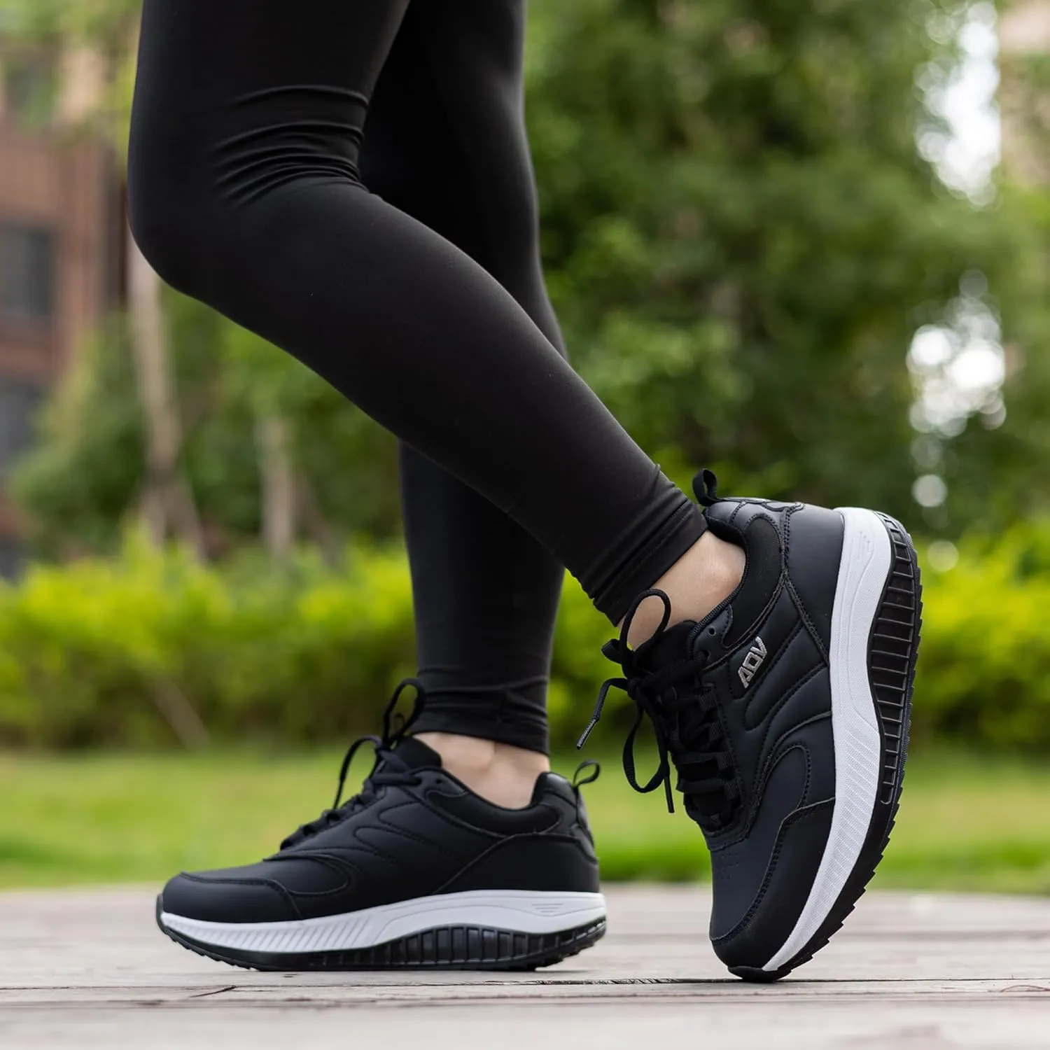 QAUPPE Womens Walking Shoes with Arch Support Wide Plantar Fasciitis Sneakers Tennis for Foot Pain Relief
