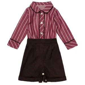 " THE CHRIS " TWO PIECE SHORTS @ SHIRT OUTFIT