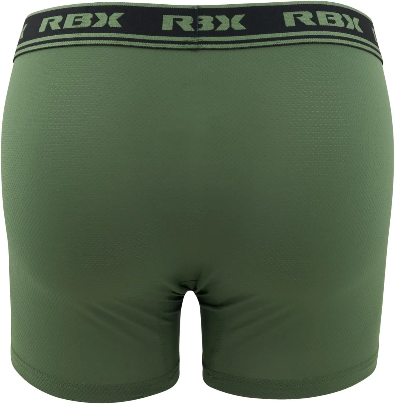 RBX Active Men's Boxer Briefs with Fly, Performance Mesh Quick Drying Underwear for Men 4-Pack Premium Mesh Boxers