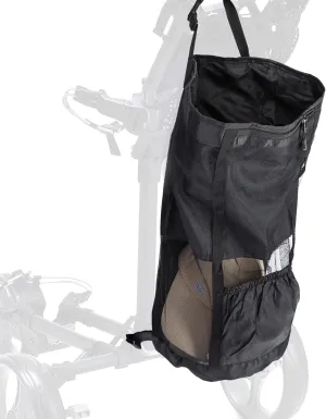 RunNico Golf Push Cart Storage Bag, Golf Carts Extension Bag, Golf Push-Pull Cart Backside Net Mesh Organizer for Outside Sporting Storage