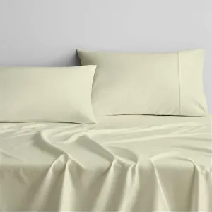 RV King Sheet Set - 4 Piece Cotton Bedding Set, Fits Up to 15" Deep Mattress, RV King 72" x 80", Ivory Solid