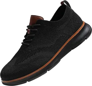 Sales Today Clearance Shoes for Men Mens Casual Dress Oxfords Business Breeze Mens Shoes High Top Sneakers for Women Semi Formal Shoes Men Orthopedic Breathable Soft Slip On