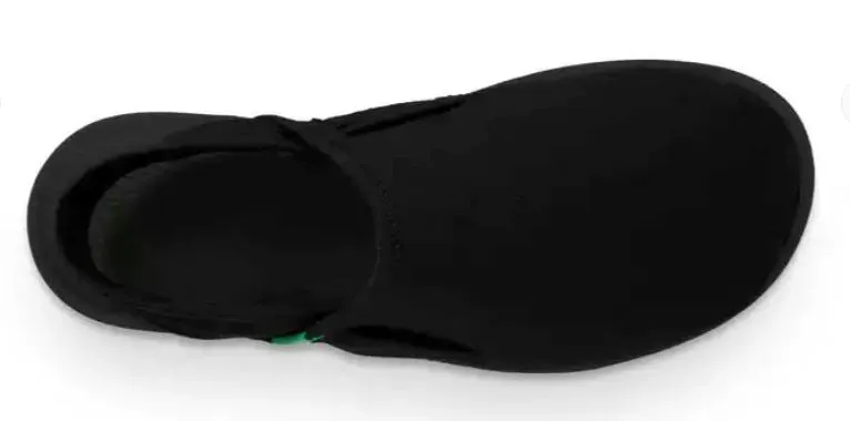 Sanuk Black Yoga Sling Cruz Womens Sidewalk Surfers 1097575