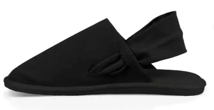 Sanuk Black Yoga Sling Cruz Womens Sidewalk Surfers 1097575