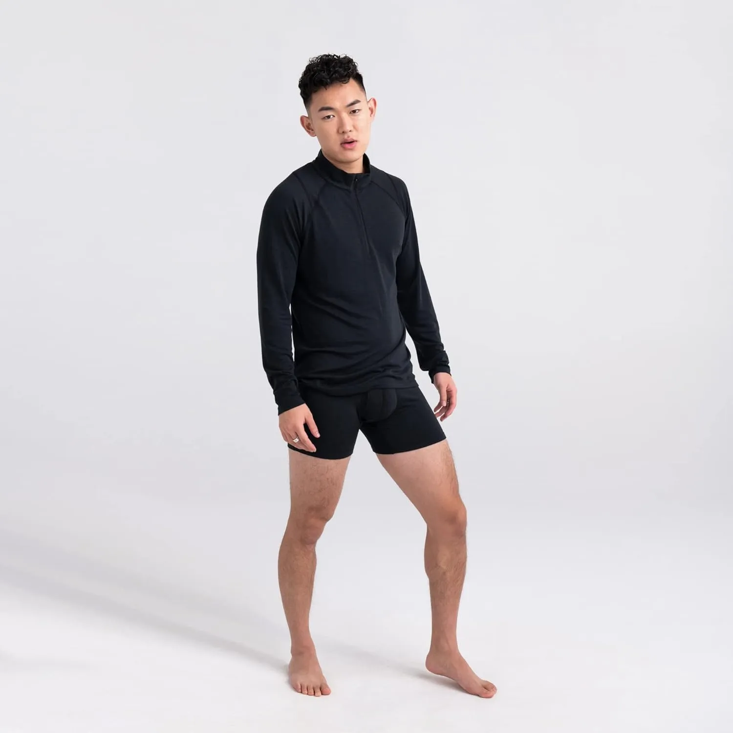 SAXX Underwear Co. Men's Underwear with Pouch Roast Master Mid-Weight Boxer Brief Fly