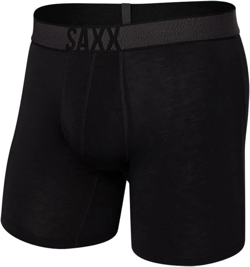 SAXX Underwear Co. Men's Underwear with Pouch Roast Master Mid-Weight Boxer Brief Fly