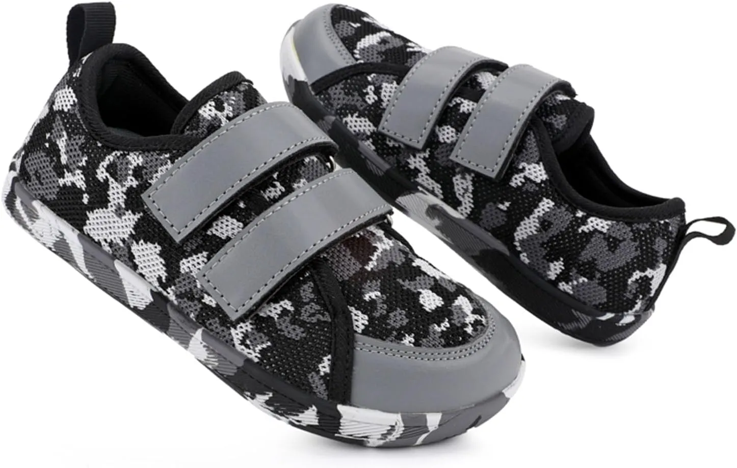 SECHRITE Kids Wide Barefoot Shoes Wide Toe Box Girls Boys Minimalist Sneakers | Zero Drop Sole | Splay Naturally Walking Running Shoes for Little/Big Kid