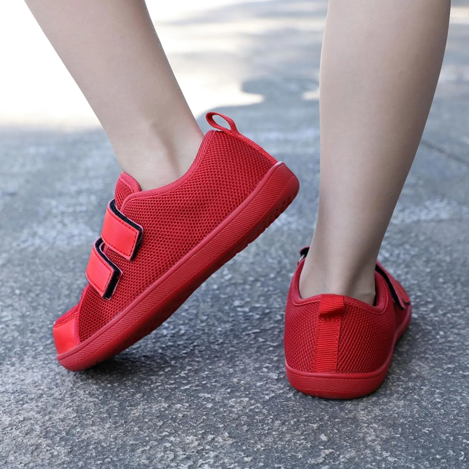 SECHRITE Kids Wide Barefoot Shoes Wide Toe Box Girls Boys Minimalist Sneakers | Zero Drop Sole | Splay Naturally Walking Running Shoes for Little/Big Kid