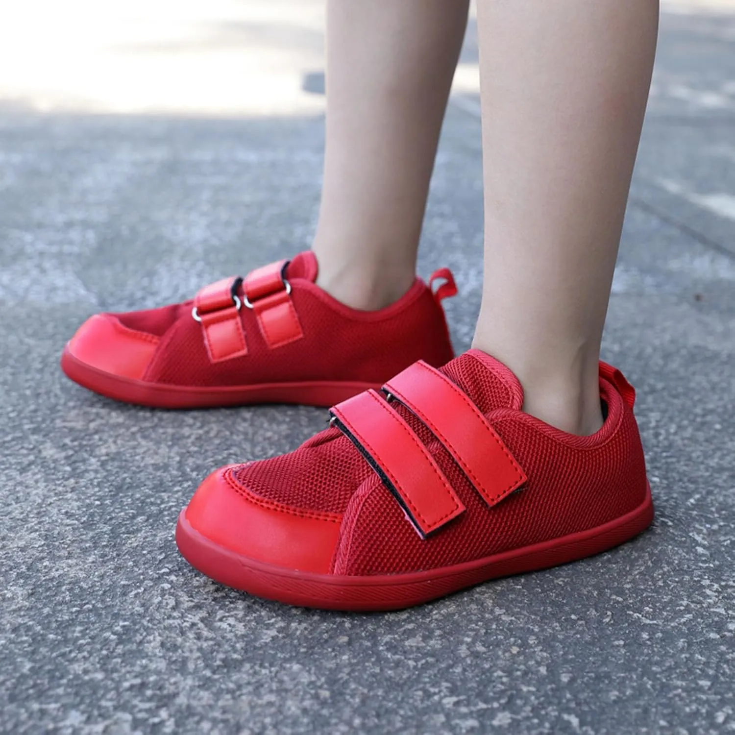 SECHRITE Kids Wide Barefoot Shoes Wide Toe Box Girls Boys Minimalist Sneakers | Zero Drop Sole | Splay Naturally Walking Running Shoes for Little/Big Kid