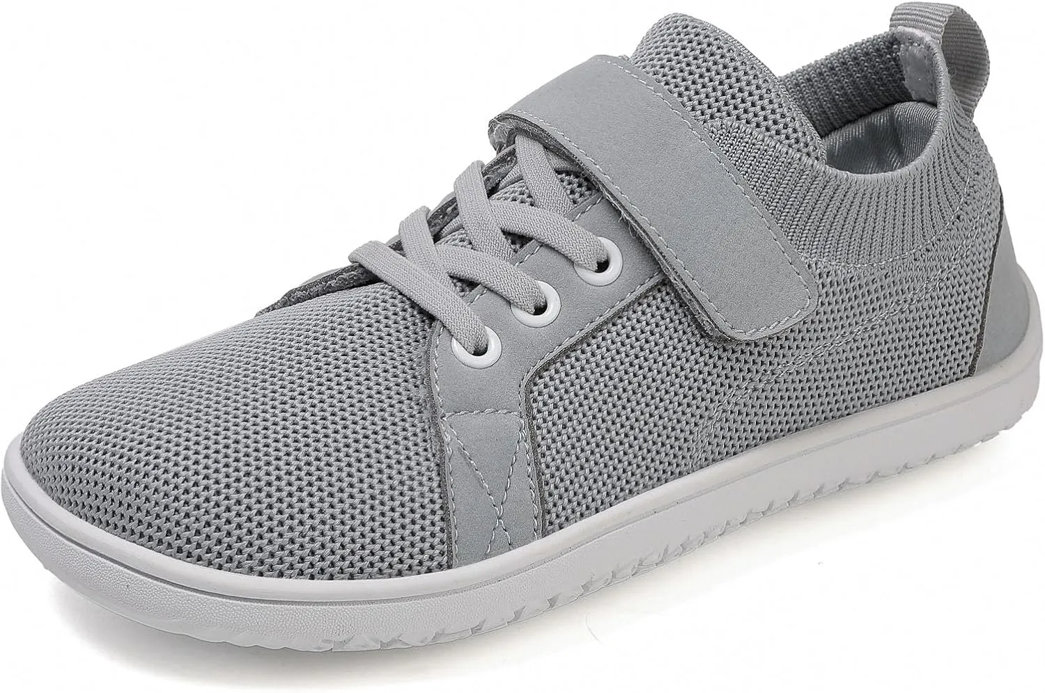 SECHRITE Toddler/Little/Big Kid Wide Barefoot Shoes for Boys Girls Minimalist Wide Toe Box Zero Drop Walking Sneakers Breathable Lightweight