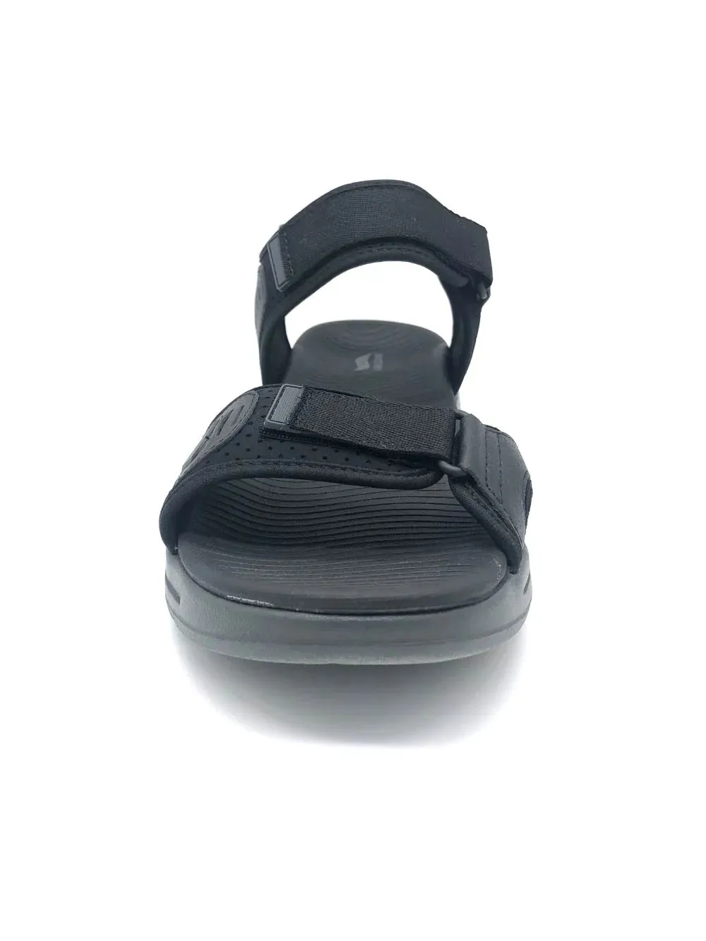 .Skechers GoWalk ARCH FIT SANDAL Mens Black/Charcoal - (229020.BKCC) - BC - R2L16